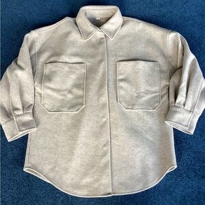 SHEIN Tan Shacket - Oversized Small